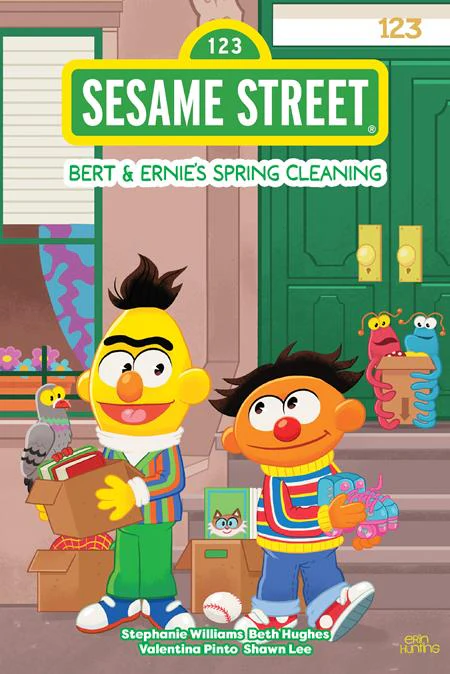 Sesame Street Bert & Ernies Spring Cleaning Hc (07/30/2025) Oni