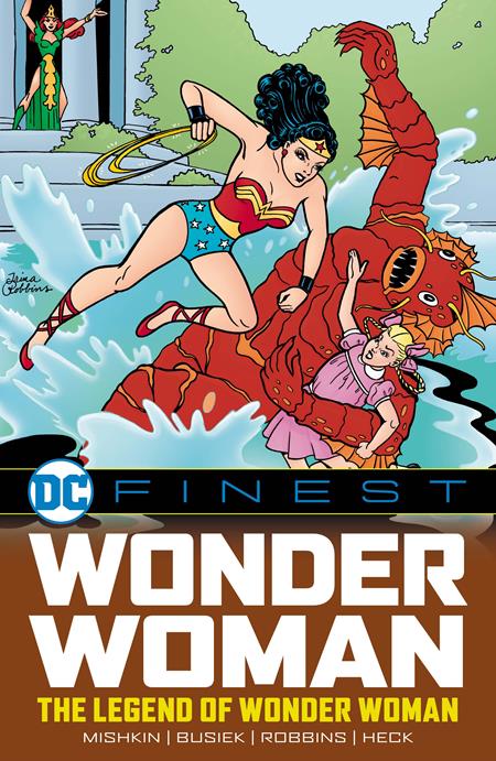 Dc Finest Wonder Woman The Legend Of Wonder Woman Tp (07/01/2025) Dc