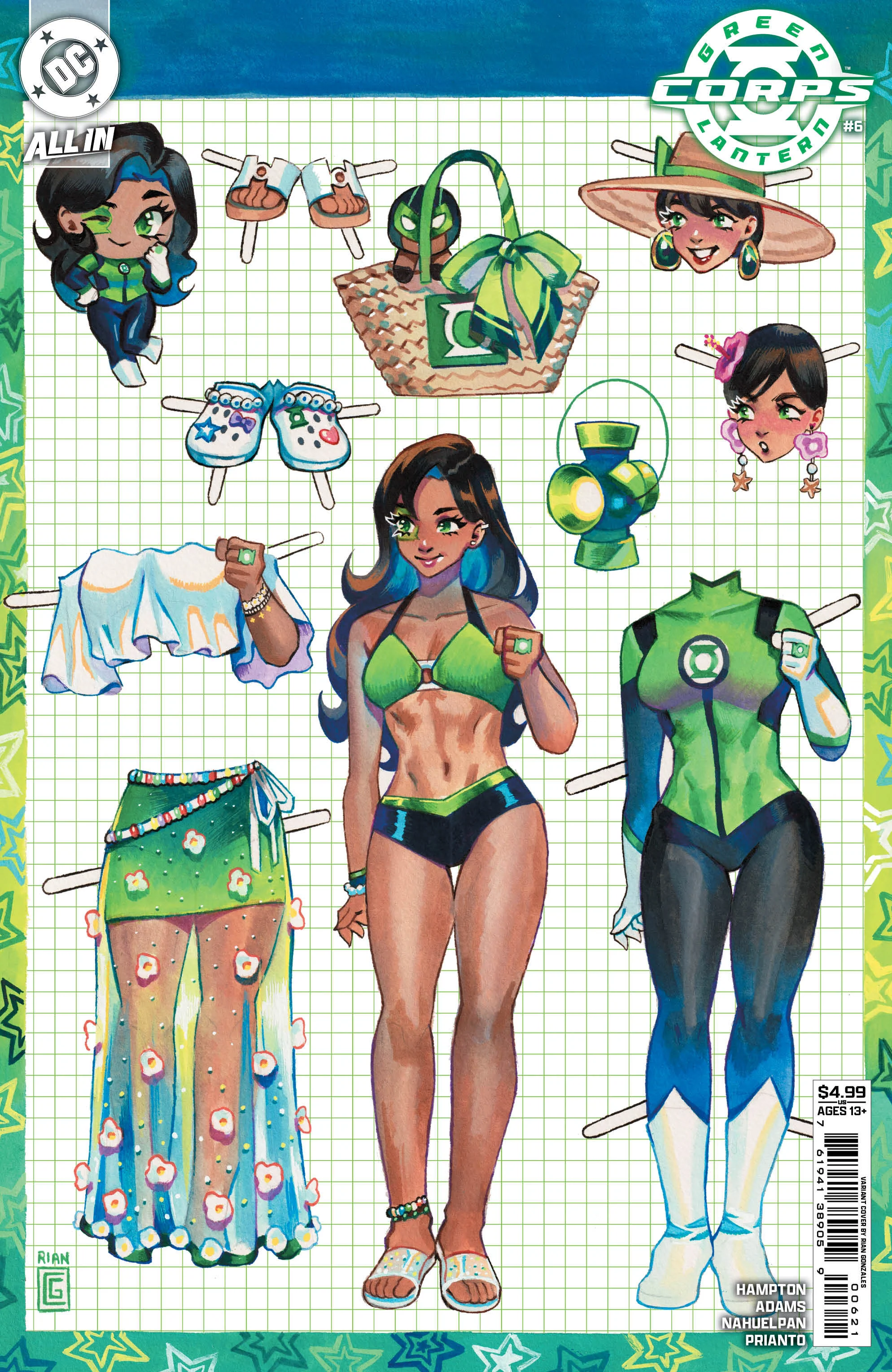 Green Lantern Corps #6 C Rian Gonzales Variant (07/09/2025) Dc
