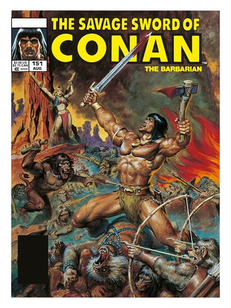 Savage Sword Of Conan The Original Comics Omnibus Hc Vol 11 Direct Market Edition Doug Beekman ( (11/19/2025) Titan Comics