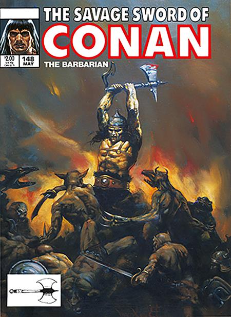 Savage Sword Of Conan The Original Comics Omnibus Hc Vol 11 Regular Edition Earl Norem (11/19/2025) Titan Comics