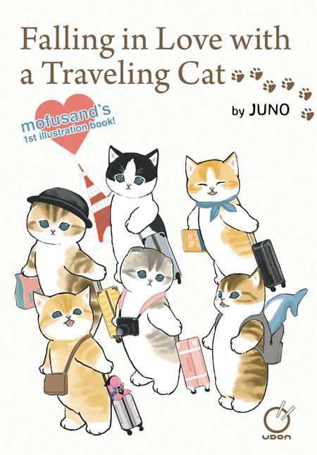 Falling In Love With A Traveling Cat Mofusands 1St Illustration Book Tp (11/05/2025) Udon Entertainment