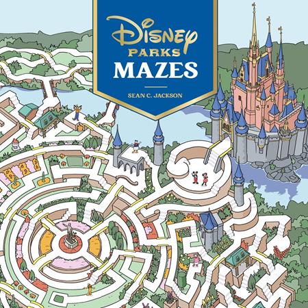 Disney Parks Mazes Tp (12/10/2025) Chronicle Books