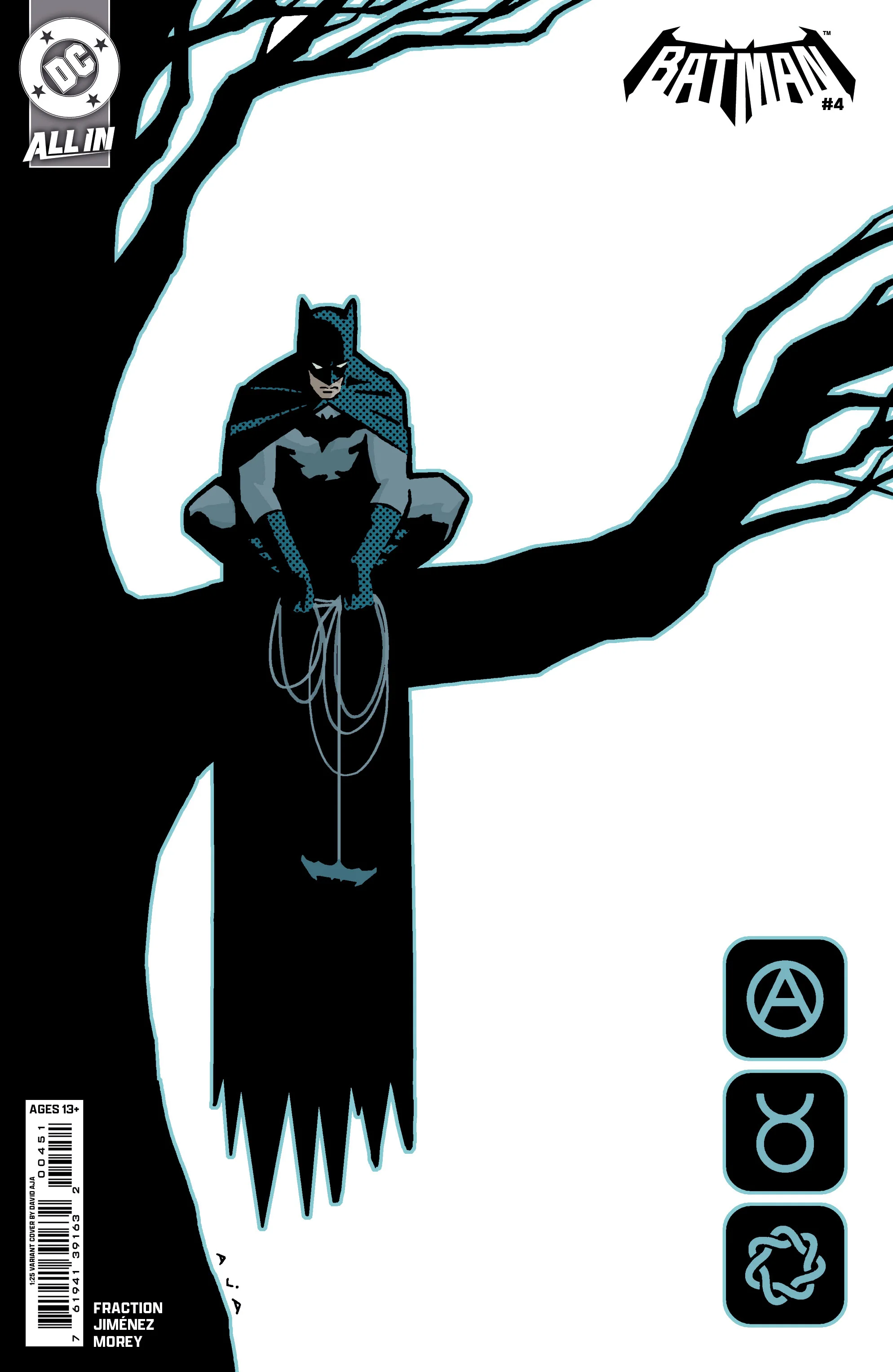 Batman #4 G 1:25 David Aja Variant (12/03/2025) Dc