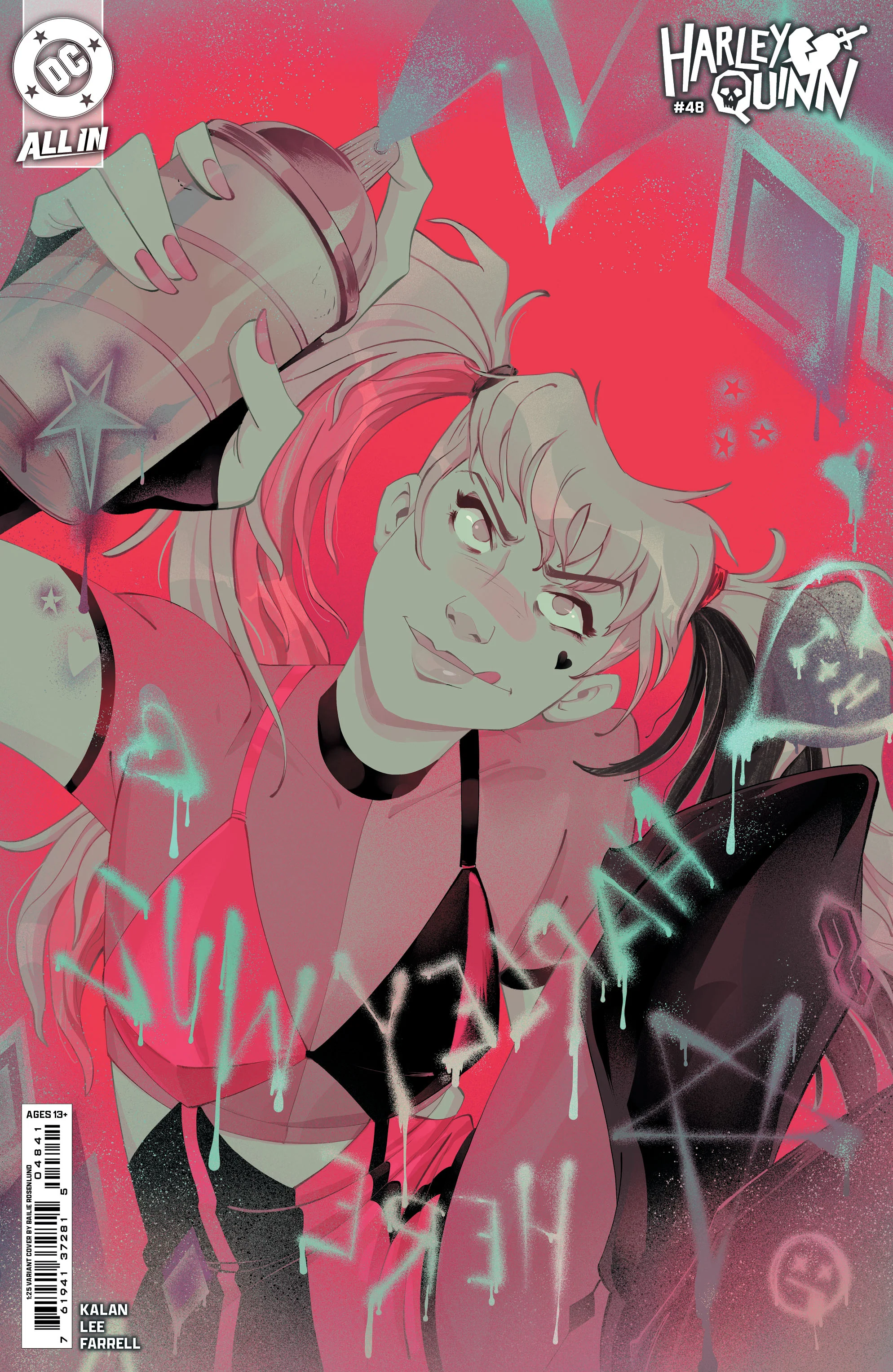Harley Quinn #48 E 1:25 Bailie Rosenlund Variant (02/26/2025) Dc