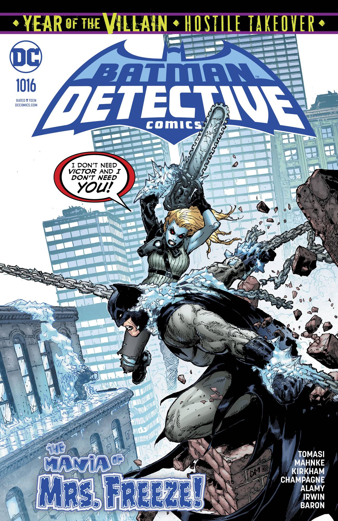 BATMAN DETECTIVE COMICS #1016 A DC 2019 NM Doug Mahnke Peter Tomasi