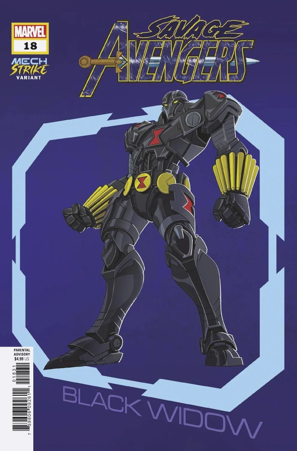 Savage Avengers #18 C Leonel Castellani Avengers Mech Strike Variant Kib (02/17/2021) Marvel