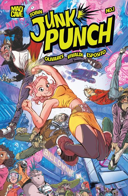 Junk Punch #1 (Of 5) A Carlos Javier Olivares (06/03/2026) Mad Cave