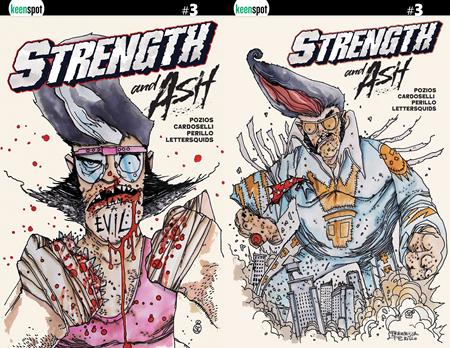 Strength & Ash #3 D Stefano Cardoselli & Francesca Perillo Holofoil Flip Variant (08/19/2026) Ex Posse
