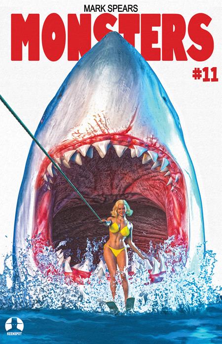 Mark Spears Monsters #11 C Mark Spears Shark Week Jaws 2 Homage Variant (07/01/2026) Ex Posse