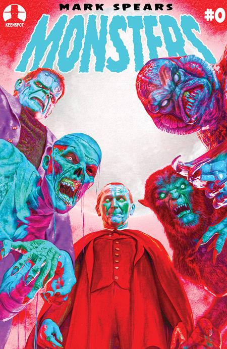 Mark Spears Monsters #0 Deluxe Edition (One Shot) E Mark Spears The Squad Variant (06/03/2026) Ex Posse