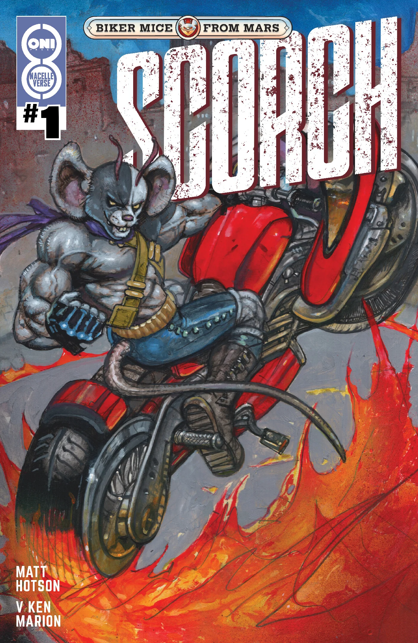 Biker Mice From Mars Scorch #1 F 1:20 Simon Bisley (08/12/2026) Oni