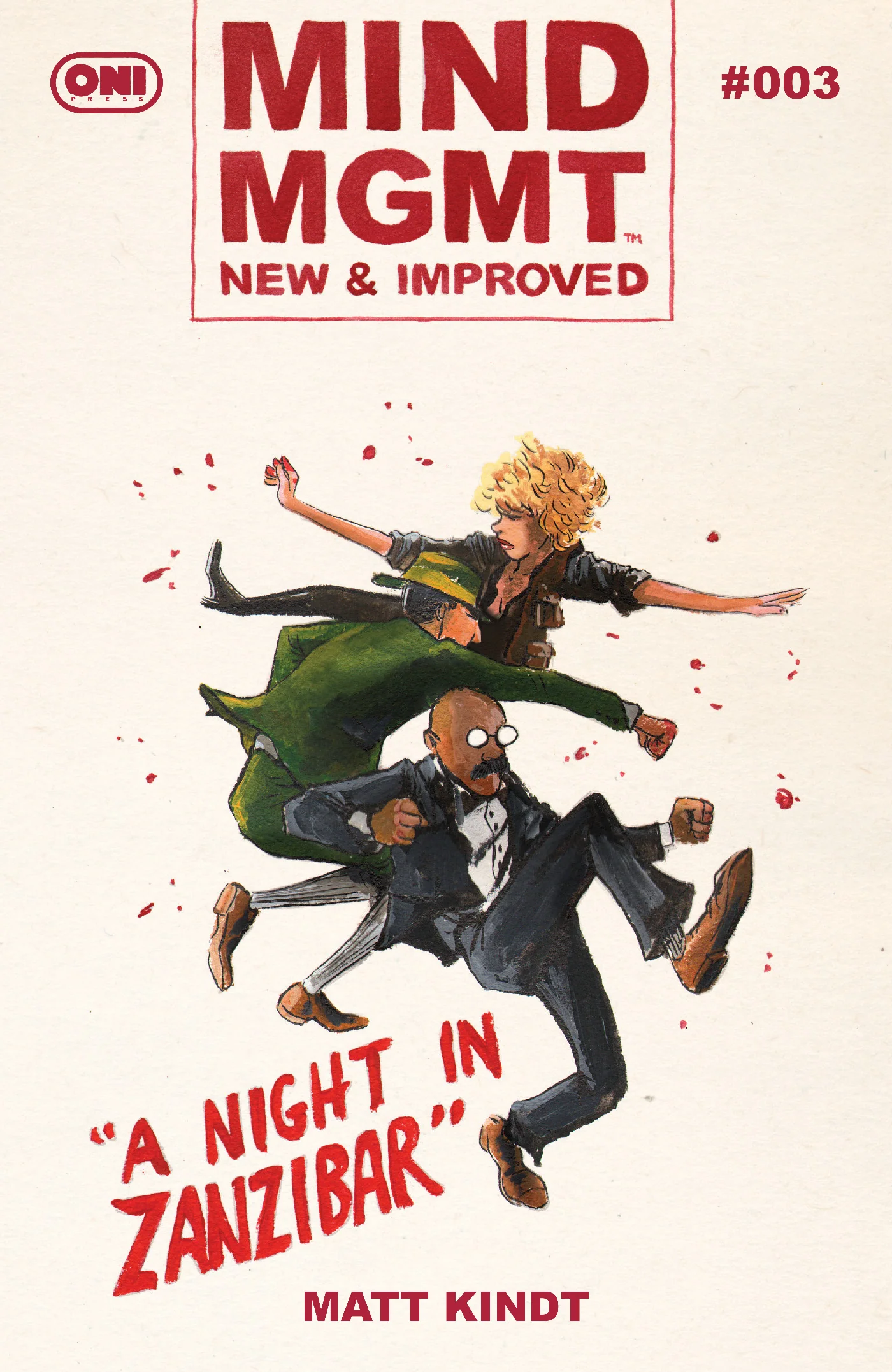Mind Mgmt New & Improved #3 A Matt Kindt (08/26/2026) Oni