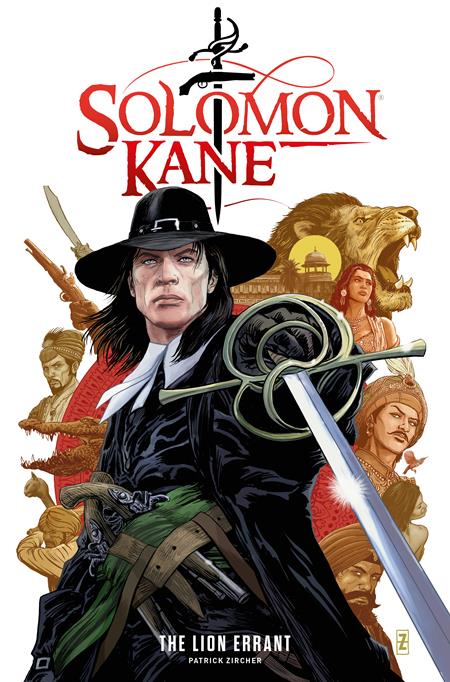 Solomon Kane The Lion Errant #1 (Of 4) F Patch Zircher Foil Variant (07/22/2026) Titan