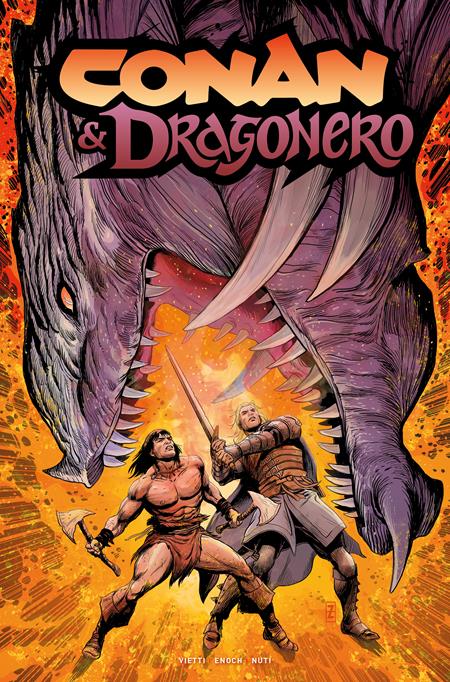 Conan And Dragonero #4 (Of 7) A Patch Zircher (08/05/2026) Titan