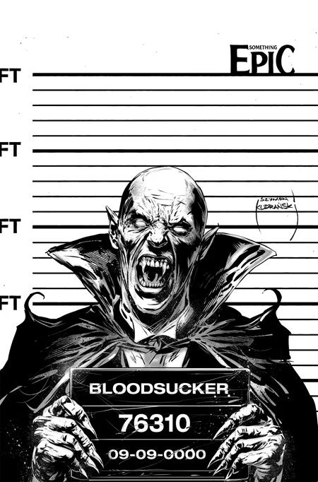 Something Epic #14 C Szymon Kudranski Raw Art Variant (08/19/2026) Image