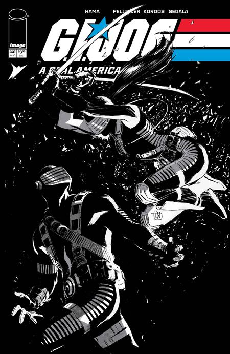 Gi Joe A Real American Hero #331 B Lee Weeks B&W Variant (08/12/2026) Image