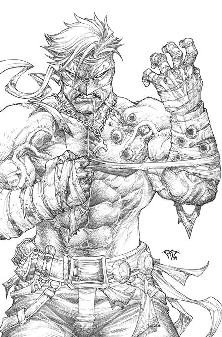 Final Boss #8 E 1:50 Paolo Pantalena B&W Virgin Variant (07/22/2026) Image