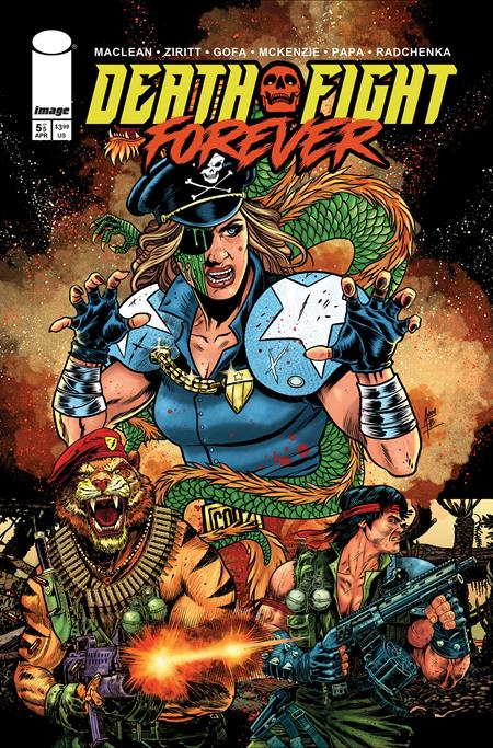 Death Fight Forever #5 (Of 5) C 1:25 Andy Belanger Variant (06/24/2026) Image