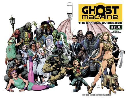 Ghost Machine The Official Guidebook #5 (Of 5) A Gary Frank & Brad Anderson Wraparound (08/05/2026) Image