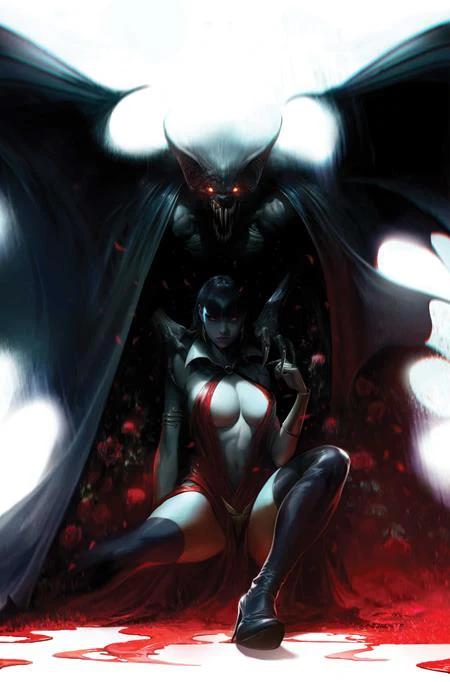 Vampirella Armageddon #12 E Francesco Mattina Metal Premium Cover Variant (07/08/2026) Dynamite