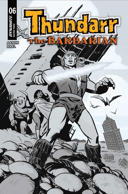 Thundarr The Barbarian #6 F 1:10 Michael Cho Line Art Variant (06/17/2026) Dynamite