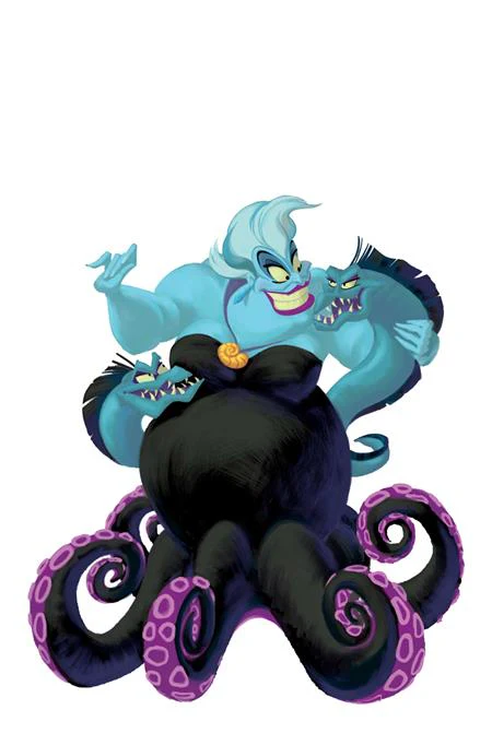 Disney Villains Ursula #5 H 1:15 Animation Art Virgin Variant (06/10/2026) Dynamite