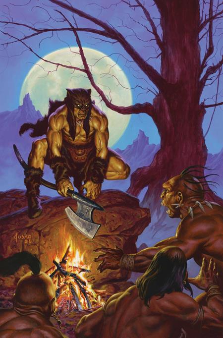 Fire And Ice Darkwolf #2 G Joe Jusko Ltd Virgin Variant (08/19/2026) Dynamite