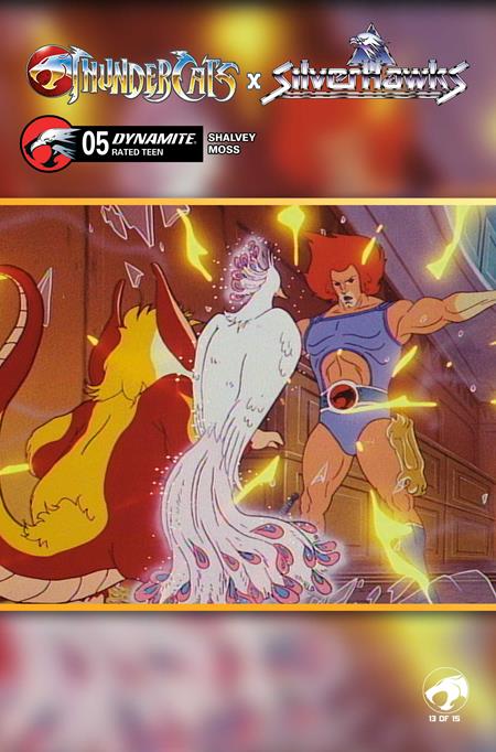 Thundercats X Silverhawks #5 E Animation Art Variant (08/12/2026) Dynamite