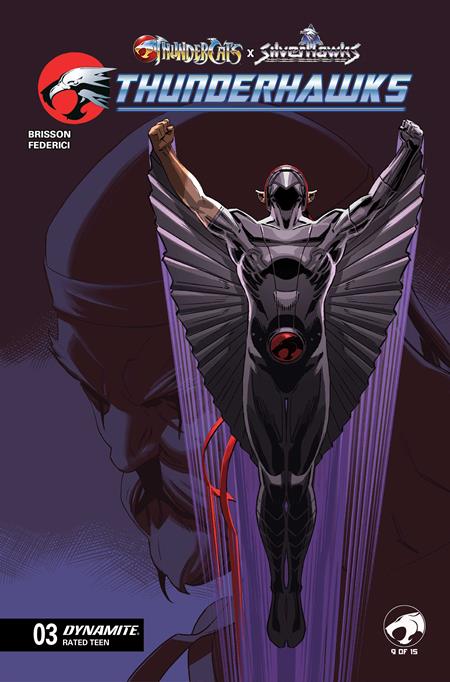 Thundercats X Silverhawks Thunderhawks #3 C Marco Failla Variant (06/24/2026) Dynamite