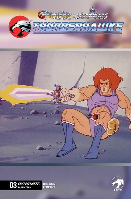 Thundercats X Silverhawks Thunderhawks #3 E Animation Art Variant (06/24/2026) Dynamite