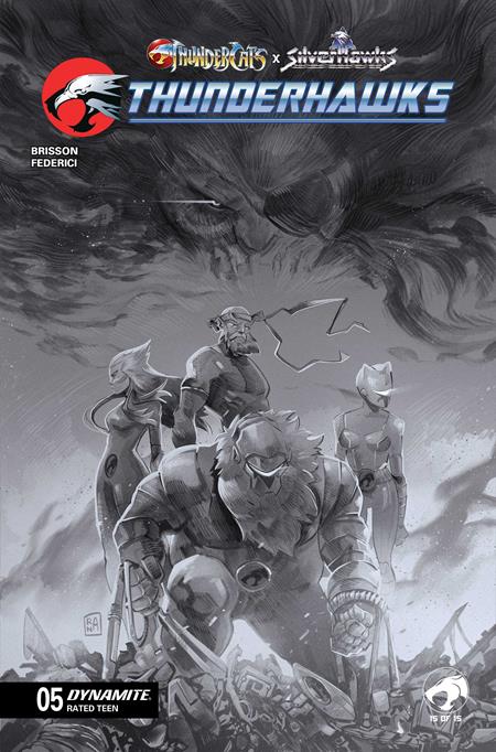 Thundercats X Silverhawks Thunderhawks #5 G 1:10 Alessandro Ranaldi Line Art Variant (08/26/2026) Dynamite