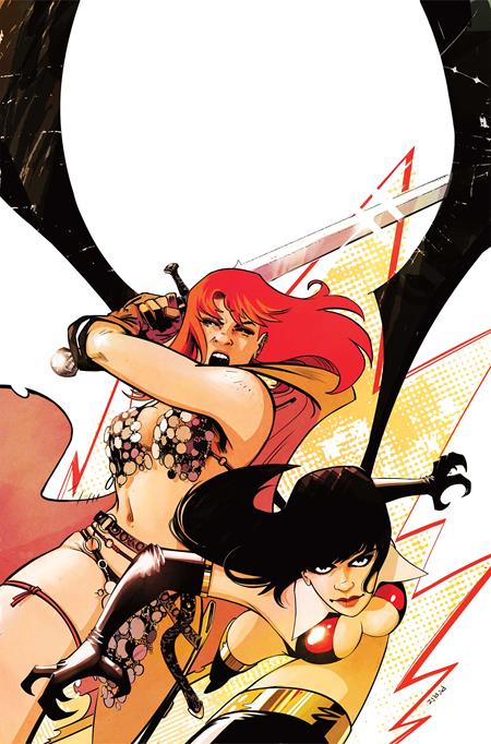 Vampirella Vs Red Sonja Red City #1 K 1:20 Sebastian Piriz Virgin Variant (08/05/2026) Dynamite