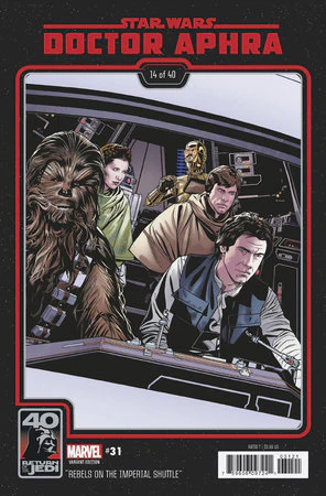 Star Wars Doctor Aphra #31 B Chris Sprouse Return Of The Jedi 40Th Anniversary Variant (04/26/2023) Marvel