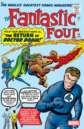 Fantastic Four #10 B Facsimile Edition Foil Variant (10/08/2025) Marvel