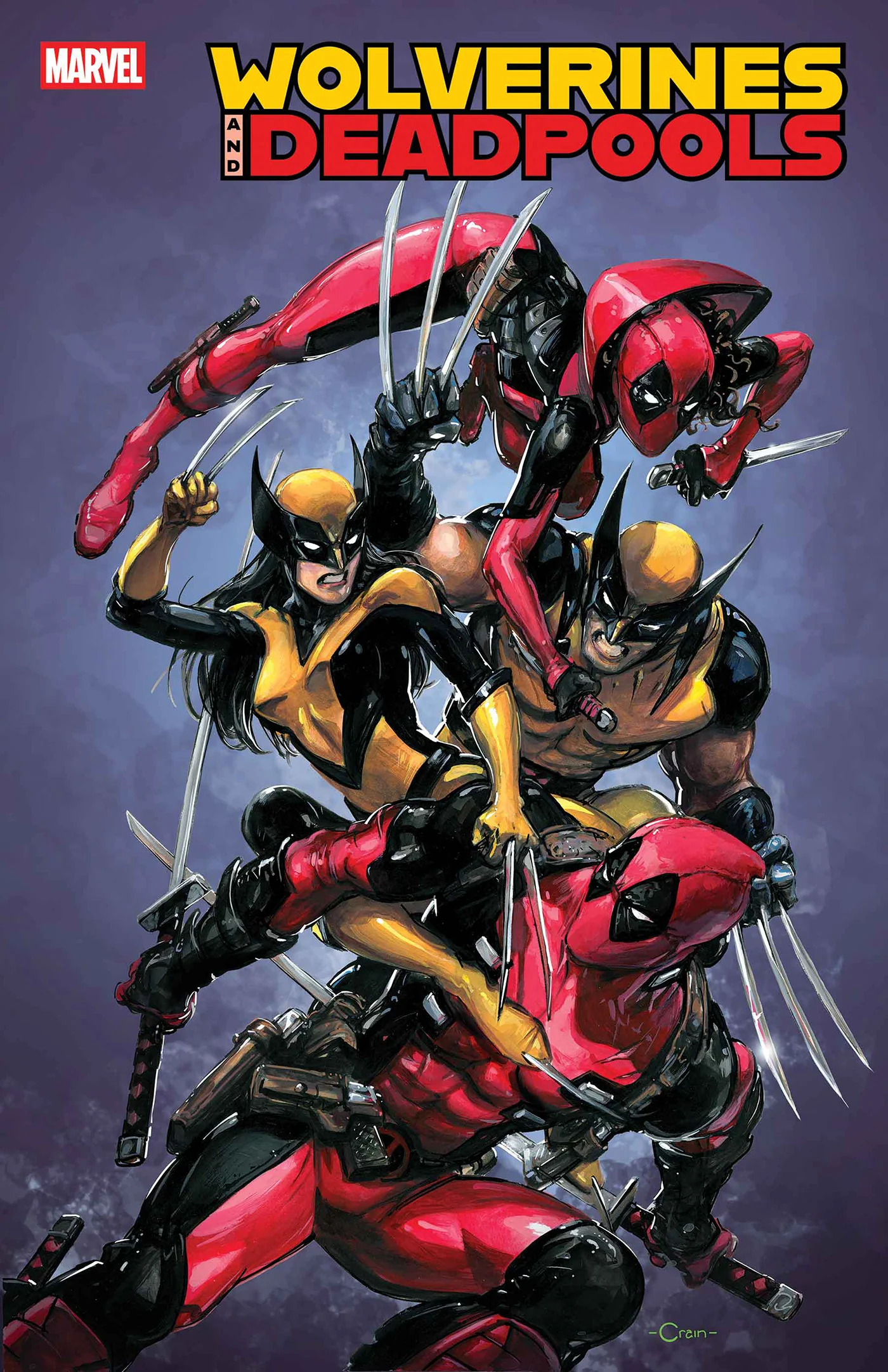 Wolverines & Deadpools #3 B Clayton Crain Variant (09/10/2025) Marvel