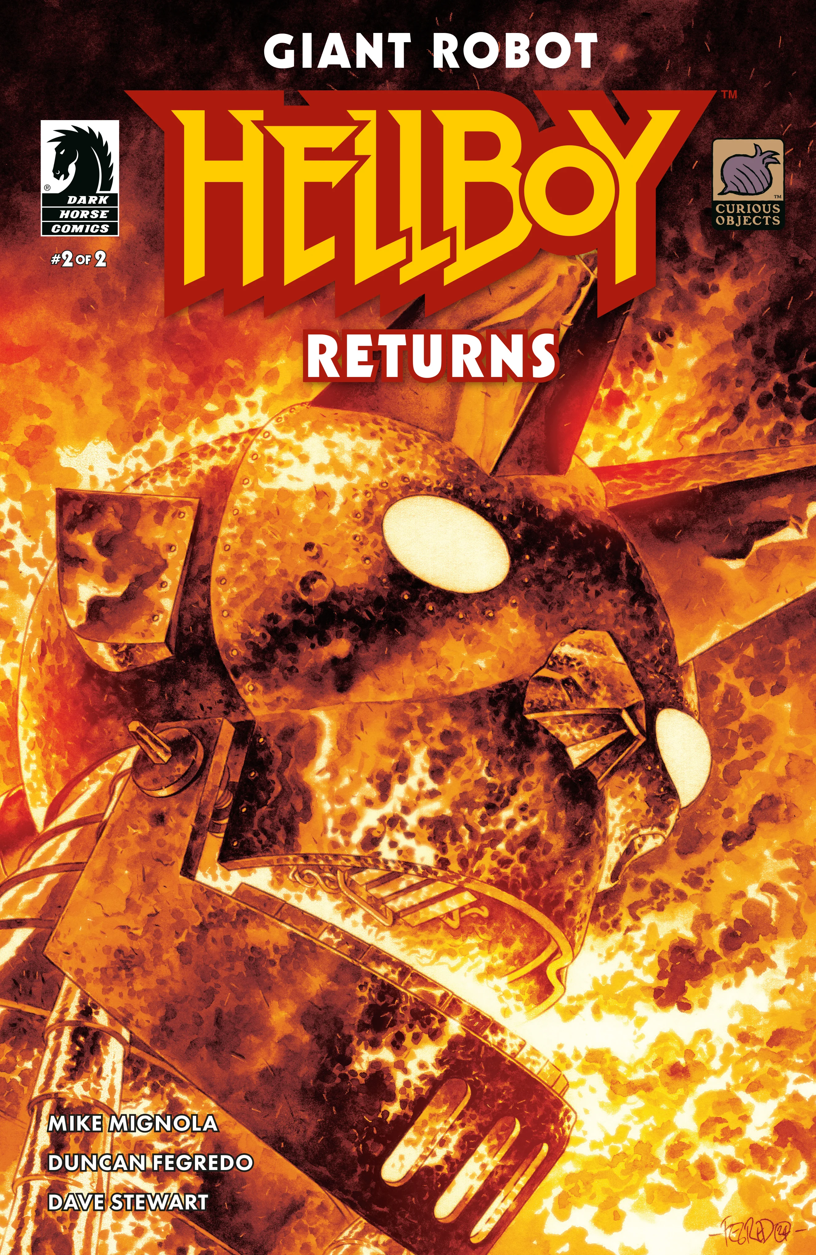 Giant Robot Hellboy Returns #2 A Duncan Fegredo (09/02/2026) Dark Horse