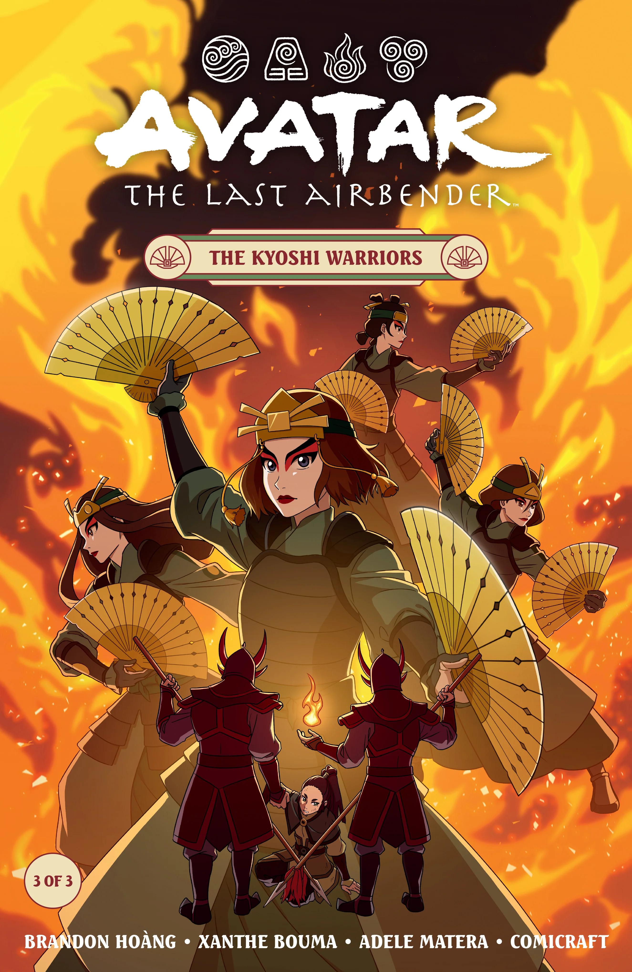 Avatar The Last Airbender The Kyoshi Warriors #3 A Danielle Weires (07/15/2026) Dark Horse