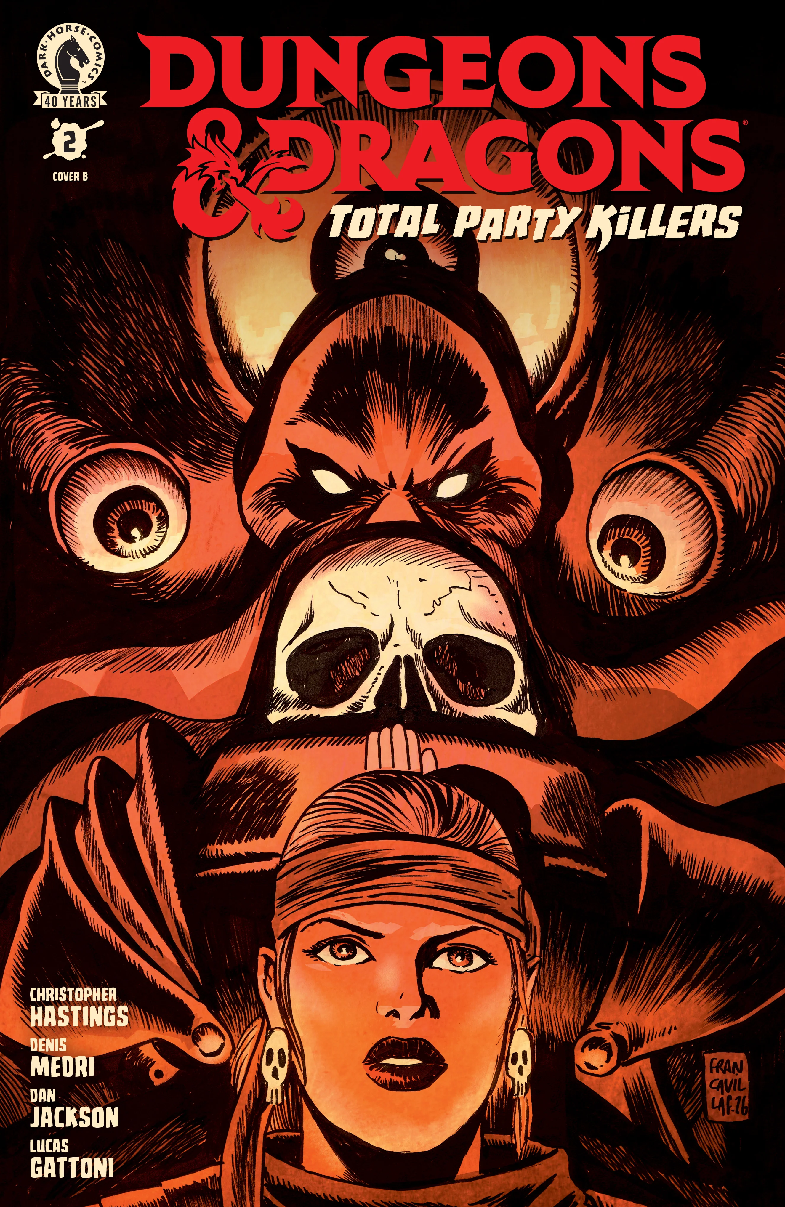 Dungeons & Dragons Total Party Killers #2 B Francesco Francavilla) (09/02/2026) Dark Horse