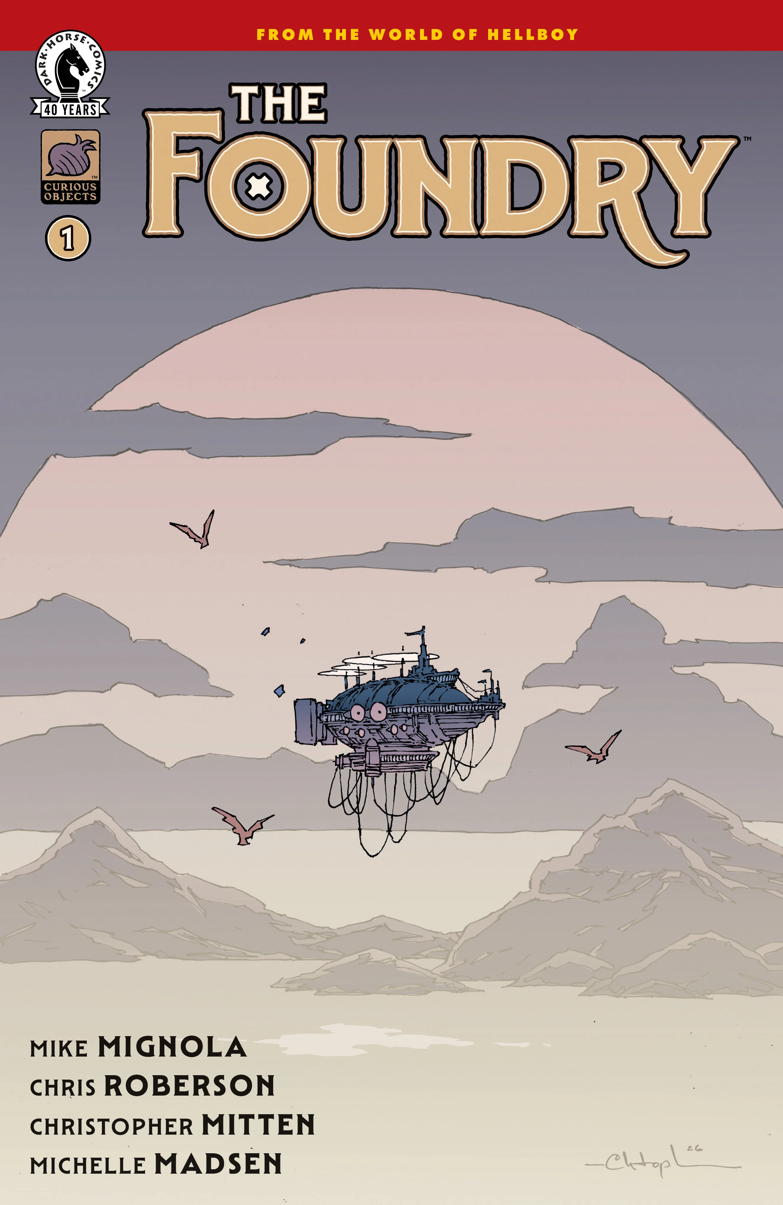 The Foundry #1 A Christopher Mitten (08/12/2026) Dark Horse
