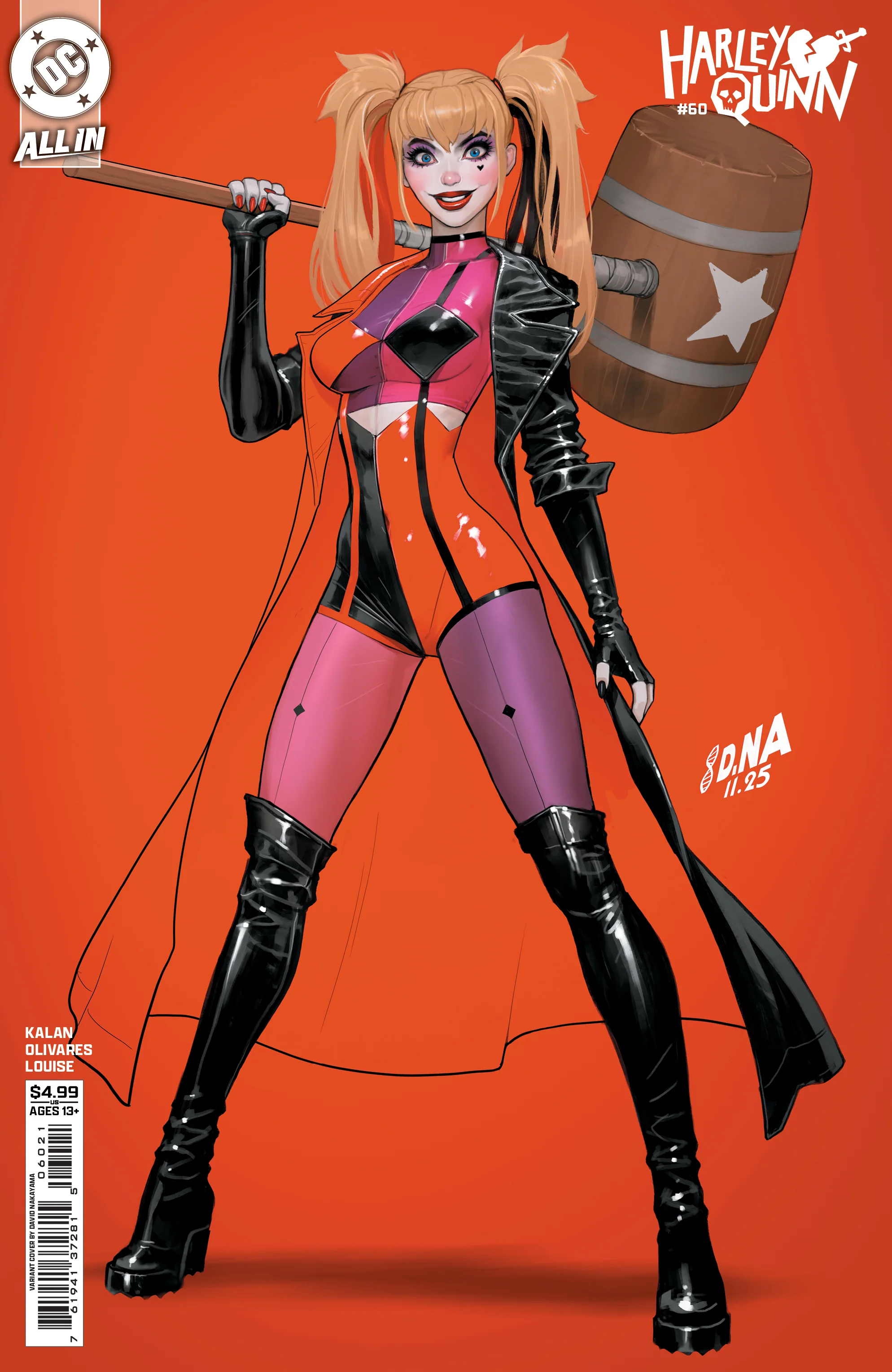Harley Quinn #60 B David Nakayama Variant (03/25/2026) Dc