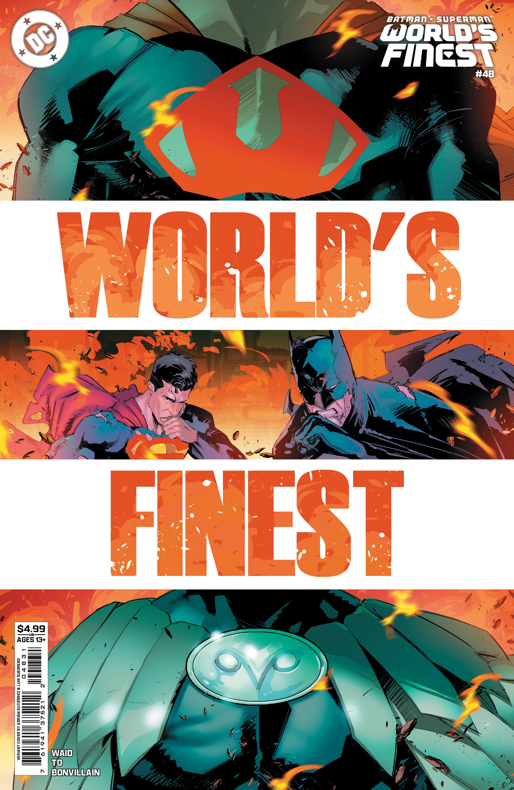 Batman Superman Worlds Finest #48 C Adrian Gutierrez Variant (02/18/2026) Dc