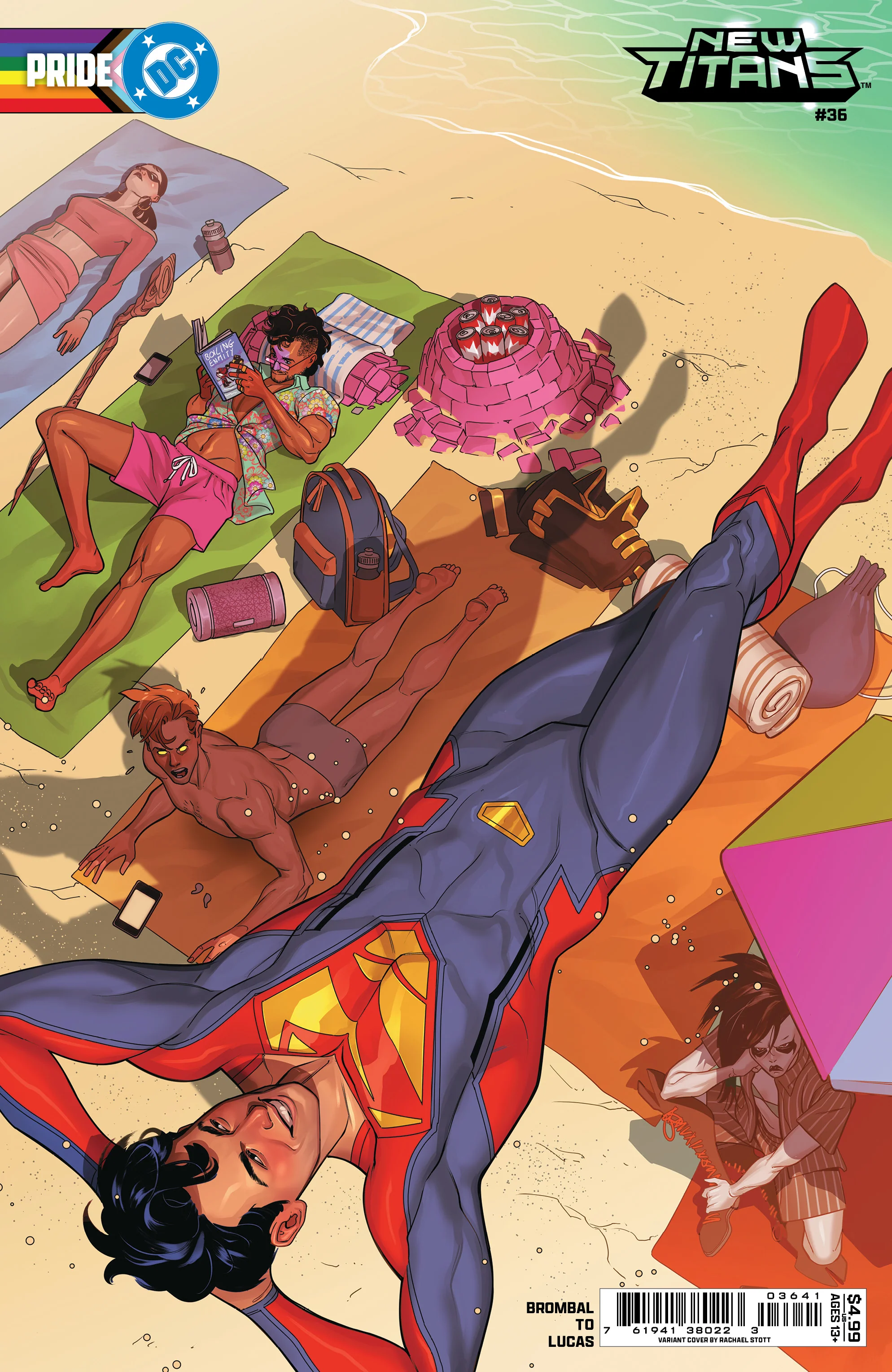 New Titans #36 D Rachael Stott Dc Pride Variant (06/17/2026) Dc