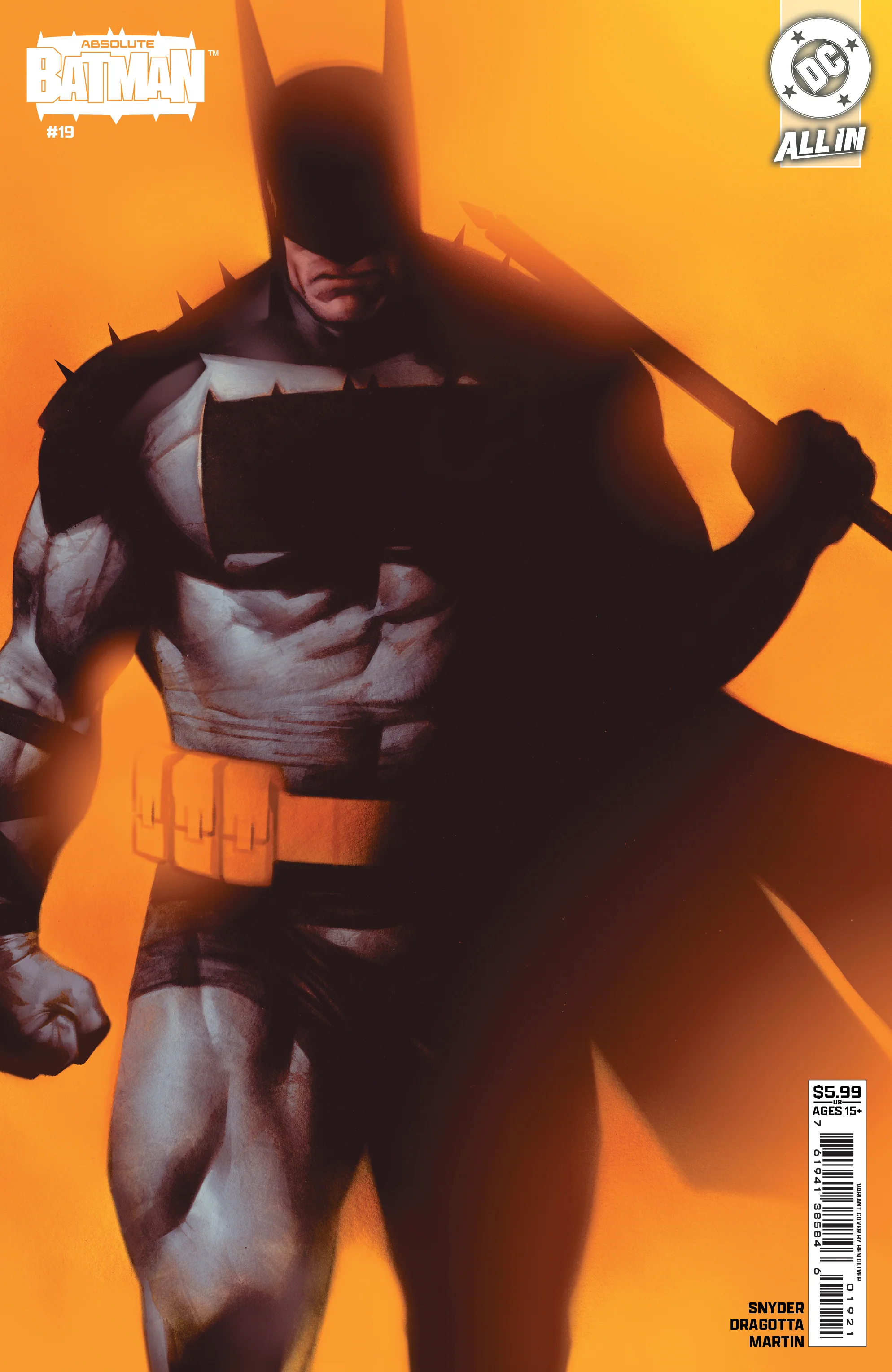 Absolute Batman #19 B Ben Oliver Variant (04/15/2026) Dc