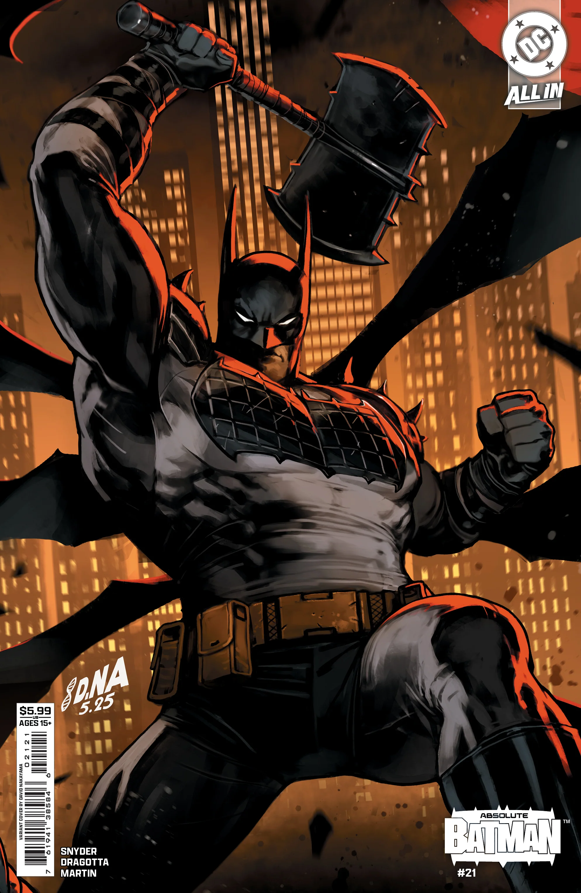Absolute Batman #21 B David Nakayama Variant (06/17/2026) Dc