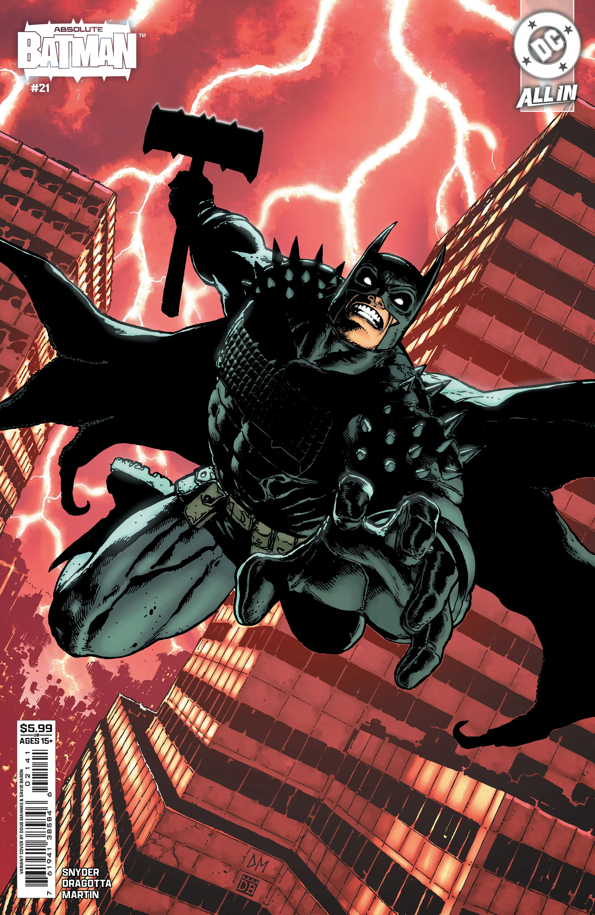 Absolute Batman #21 D Doug Mahnke Variant (06/17/2026) Dc