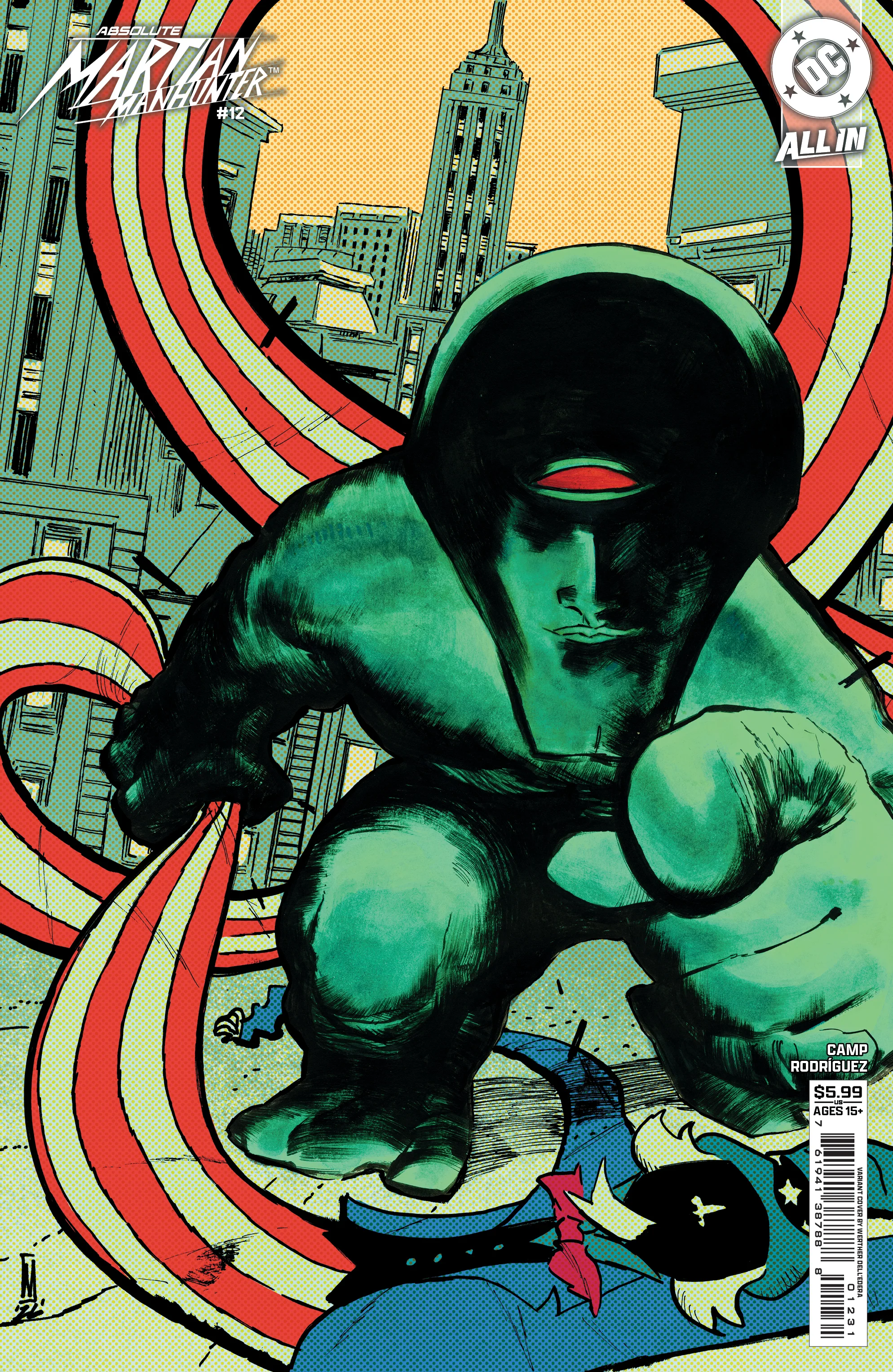Absolute Martian Manhunter #12 C Werther Dell Edera Variant (06/24/2026) Dc