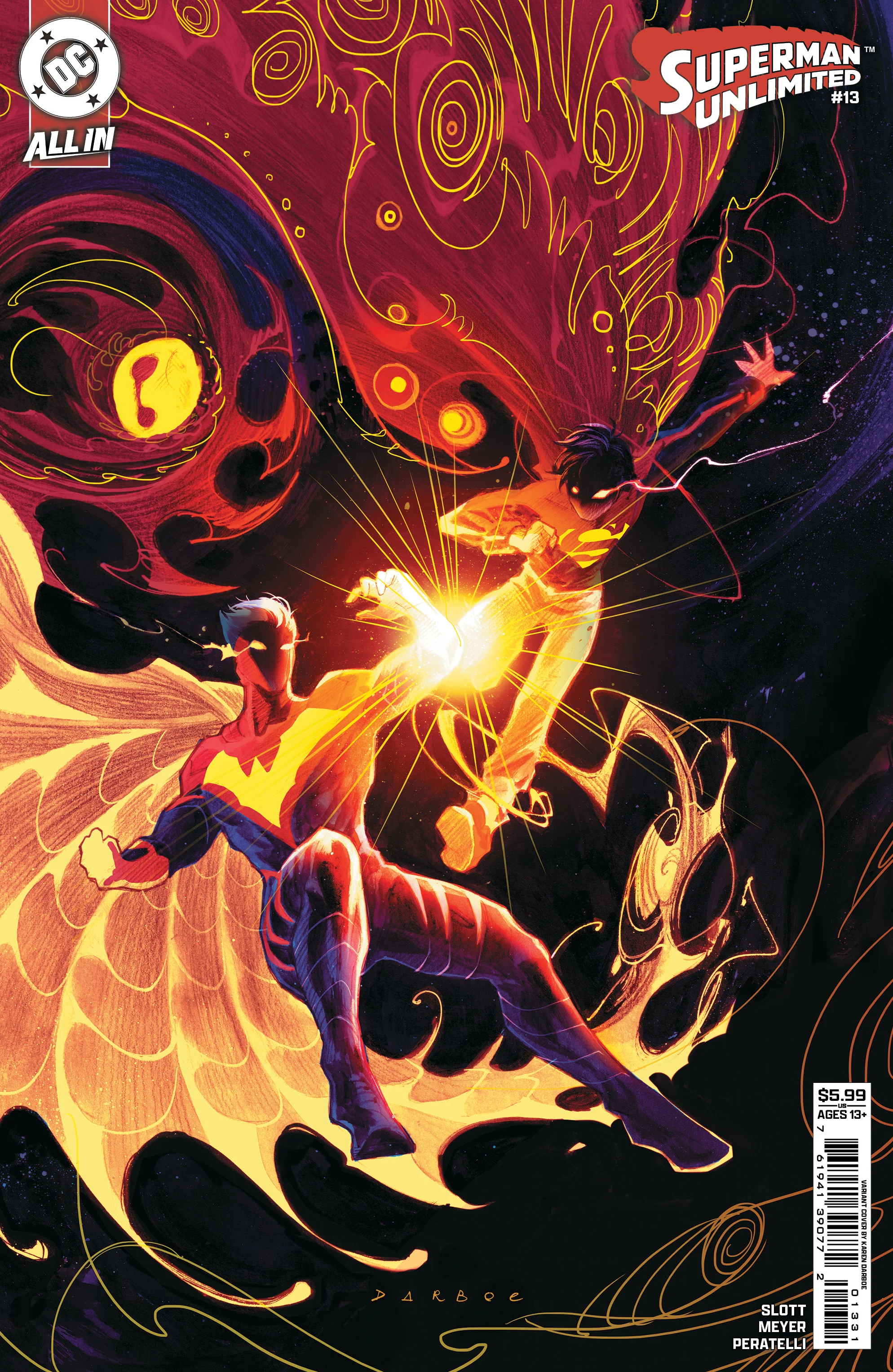 Superman Unlimited #13 C Karen S Darboe Variant (The Reign Of The Superboys) (05/20/2026) Dc