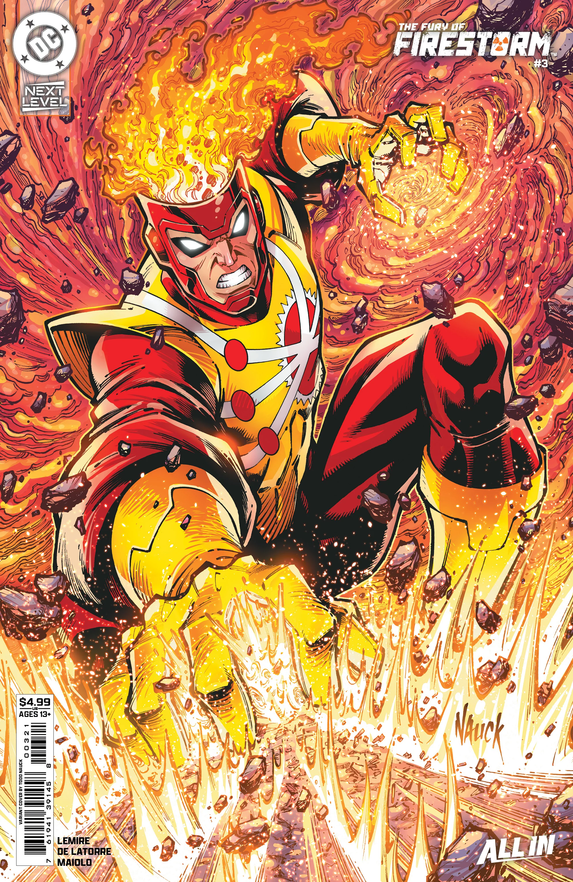 Fury Of Firestorm #3 (Of 8) B Todd Nauck Variant (06/10/2026) Dc