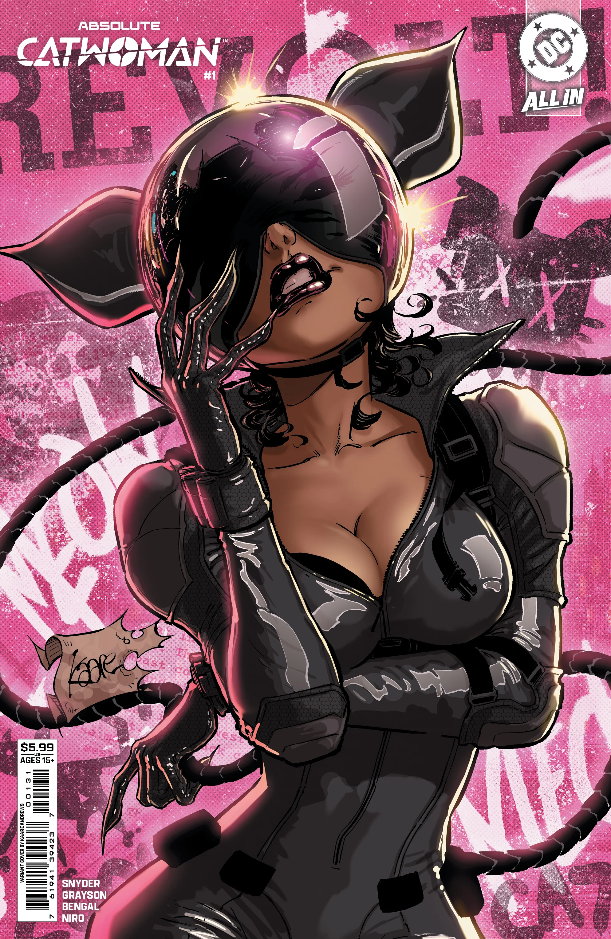 Absolute Catwoman #1 (Of 6) C Kaare Andrews Variant (06/10/2026) Dc